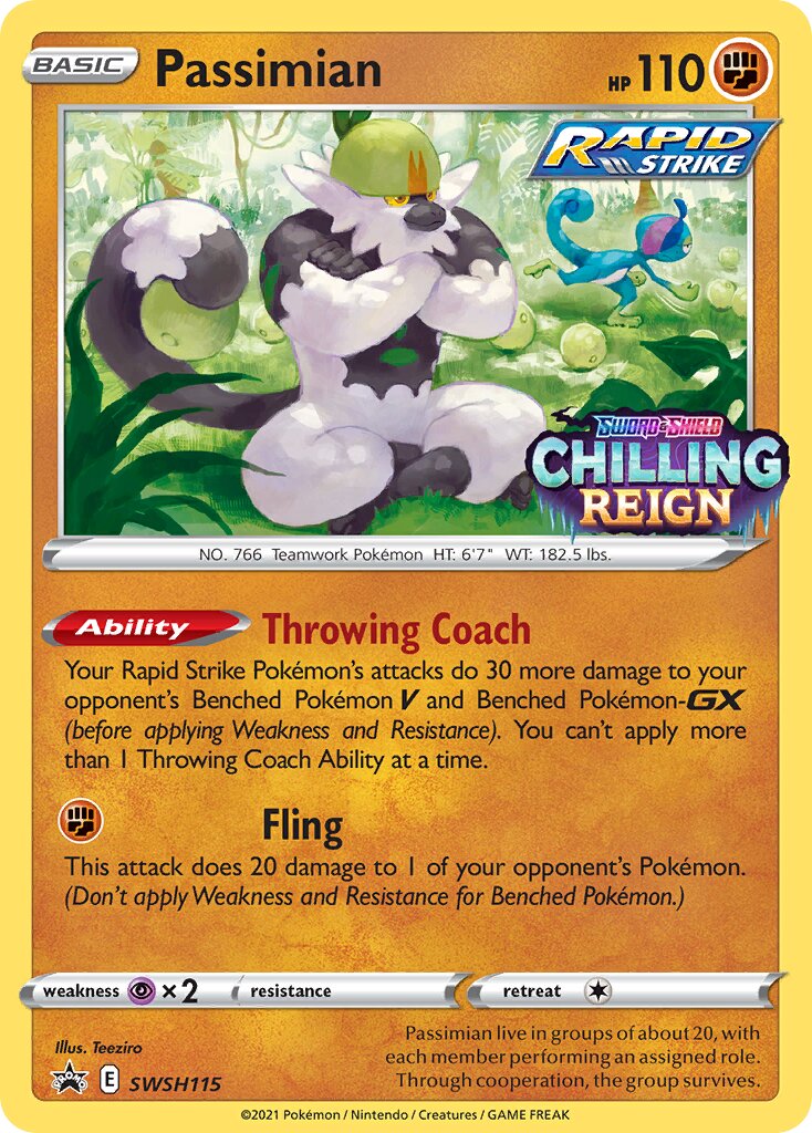 Passimian 115/285 — Sword & Shield Promos (English Pokémon TCG card)