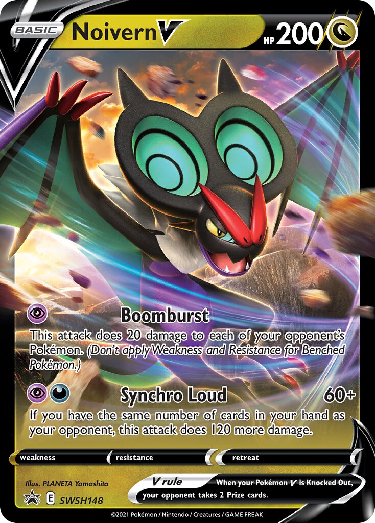 Noivern V 148/285 — Sword & Shield Promos (English Pokémon TCG card)