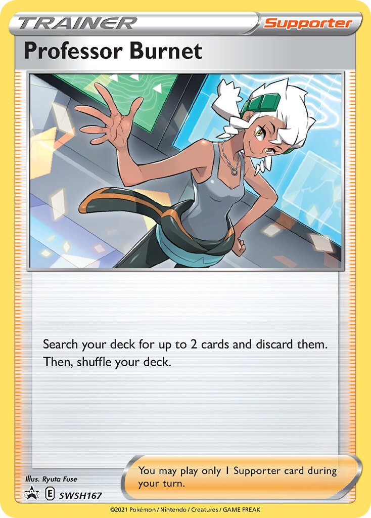 Professor Burnet 167/285 — Sword & Shield Promos (English Pokémon TCG card)