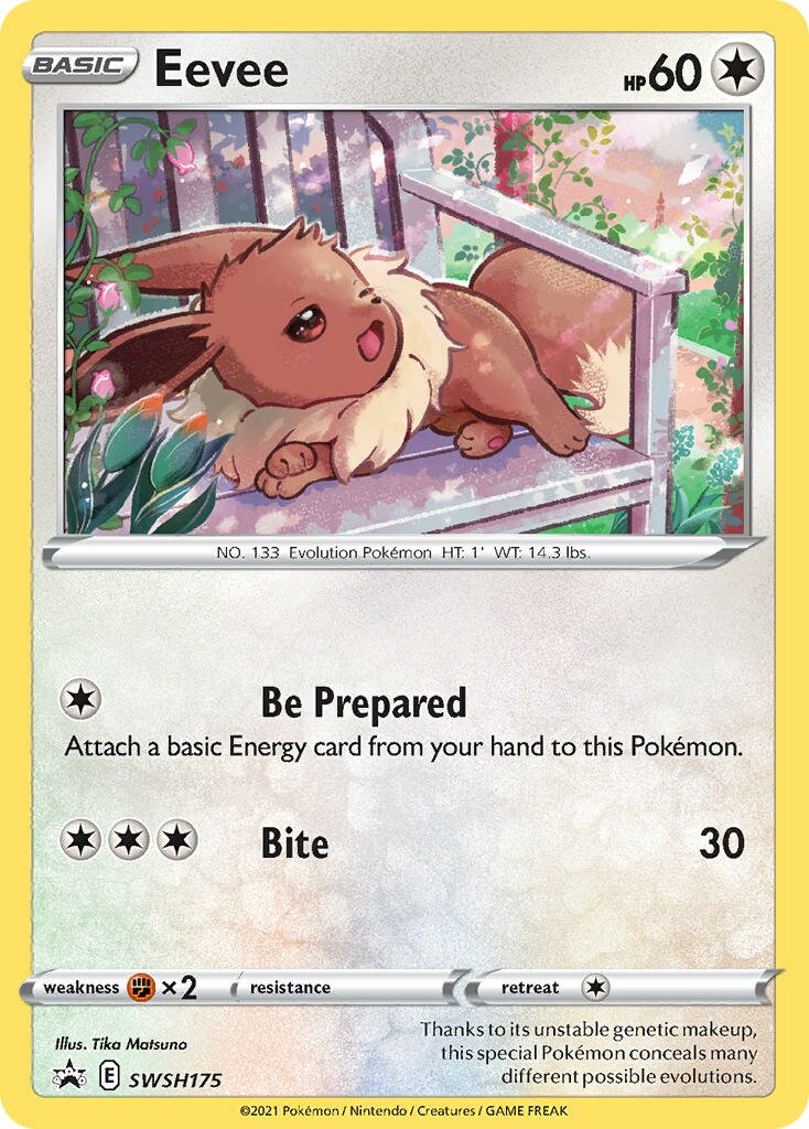 Eevee 175/285 — Sword & Shield Promos (English Pokémon TCG card)