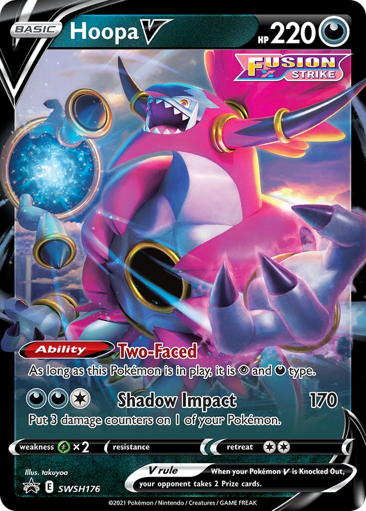 Hoopa V 176/285 — Sword & Shield Promos (English Pokémon TCG card)