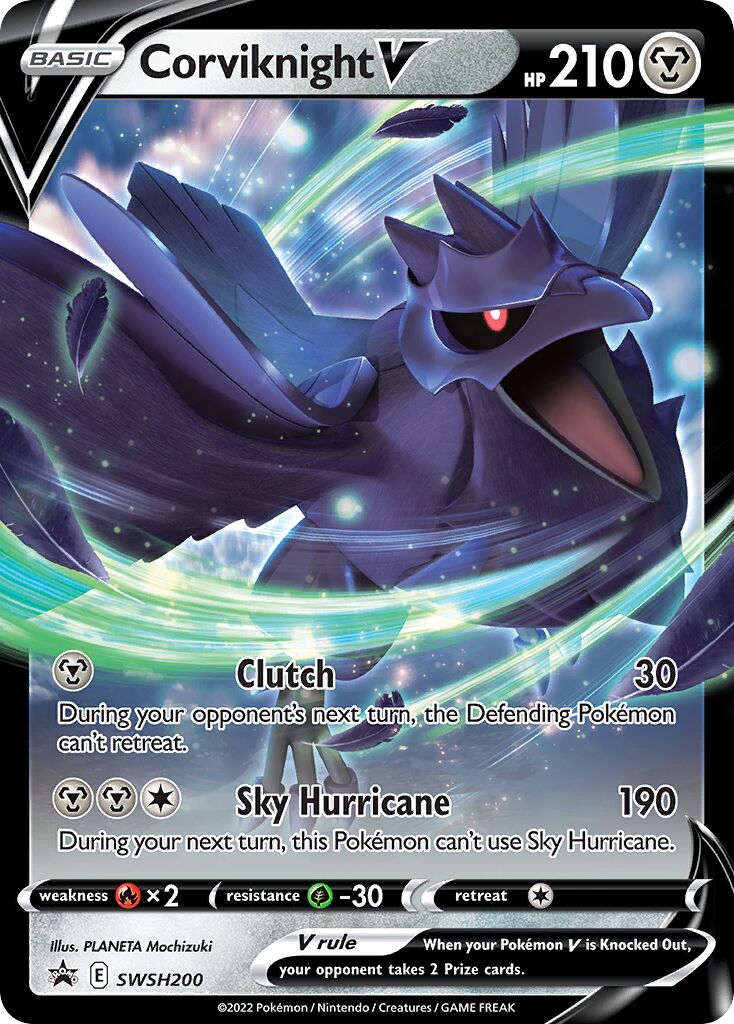 Corviknight V 200/285 — Sword & Shield Promos (English Pokémon TCG card)