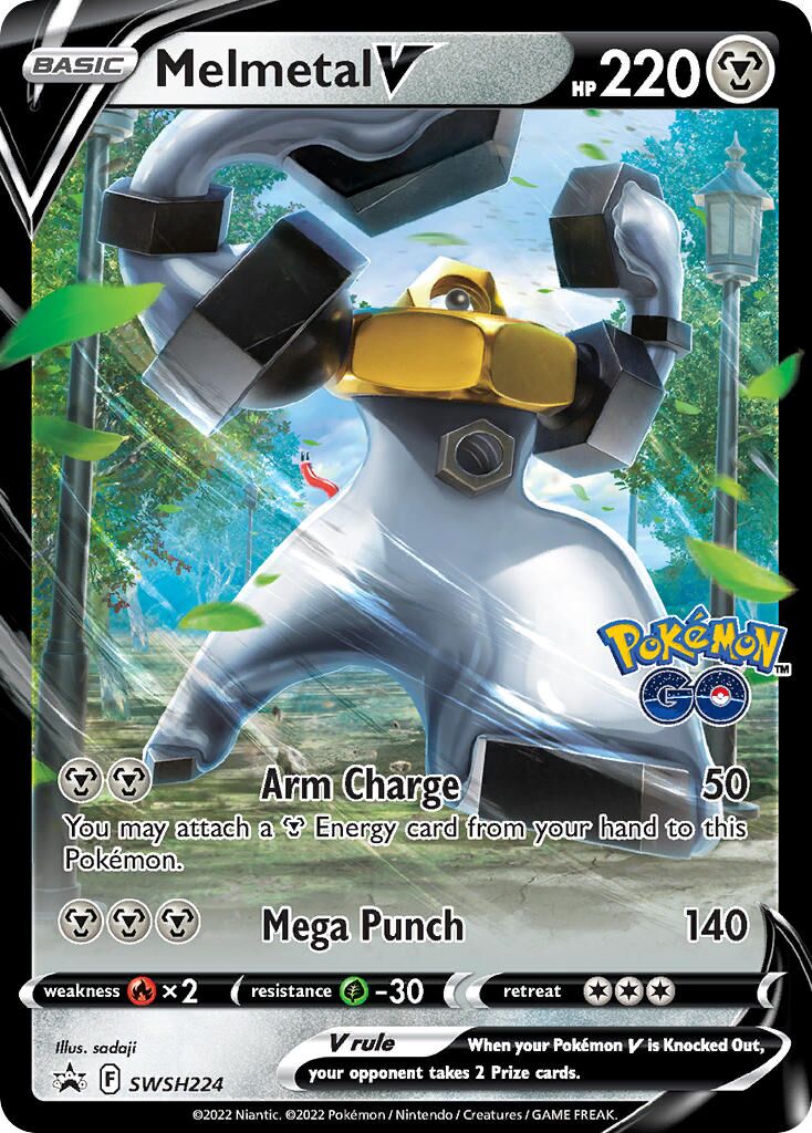 Melmetal V 224/285 — Sword & Shield Promos (English Pokémon TCG card)