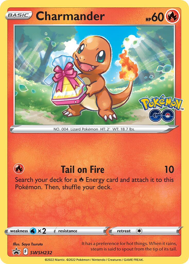 Charmander 232/285 — Sword & Shield Promos (English Pokémon TCG card)