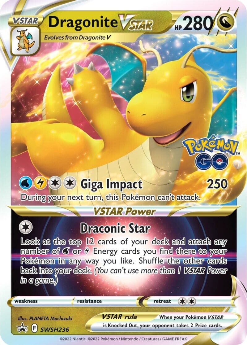 Dragonite VSTAR 236/285 — Sword & Shield Promos (English Pokémon TCG card)