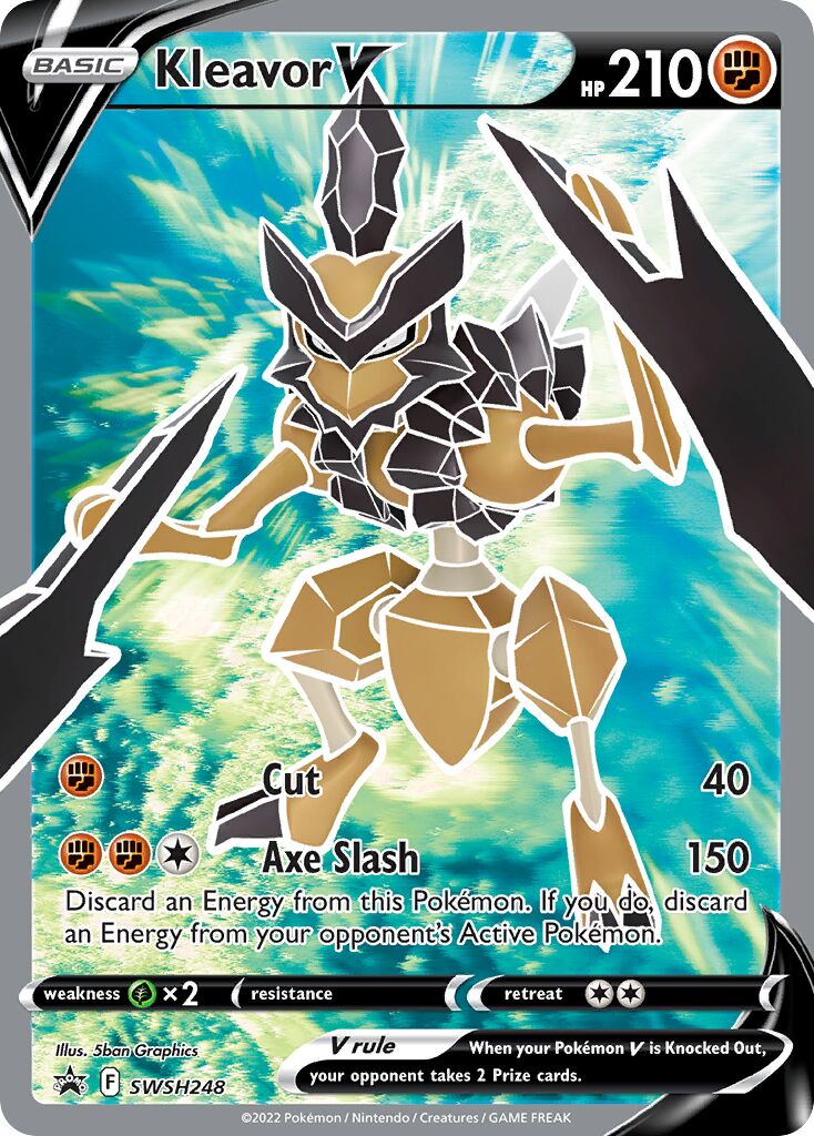 Kleavor V 248/285 — Sword & Shield Promos (English Pokémon TCG card)