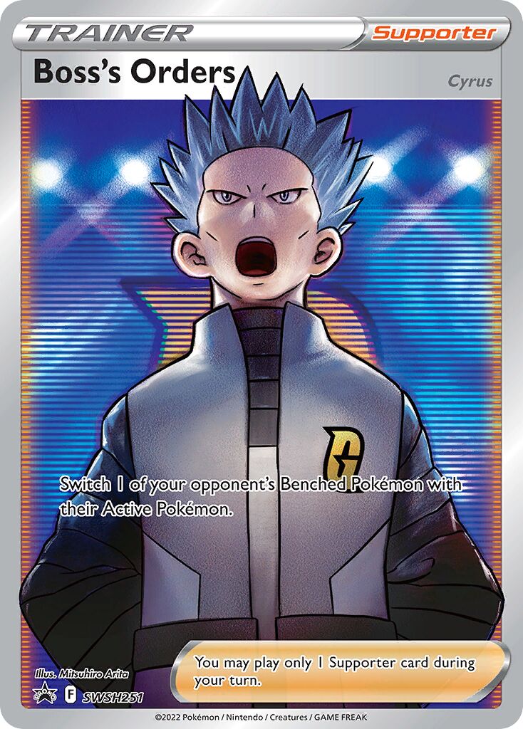Boss's Orders 251/285 — Sword & Shield Promos (English Pokémon TCG card)