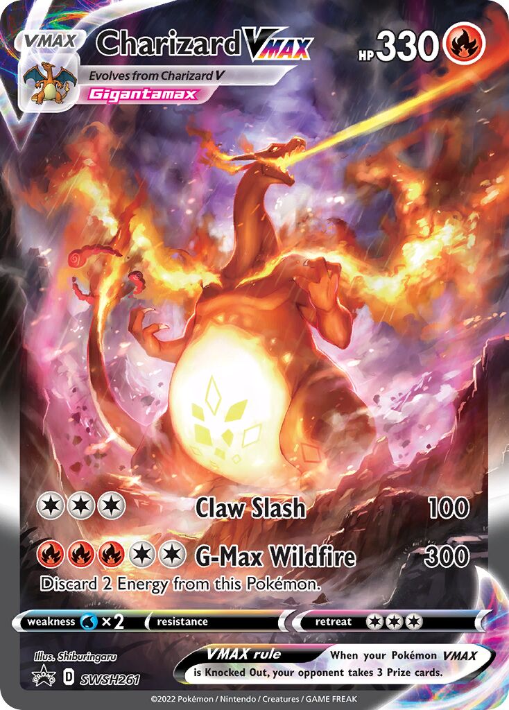 Charizard VMAX 261/285 — Sword & Shield Promos (English Pokémon TCG card)