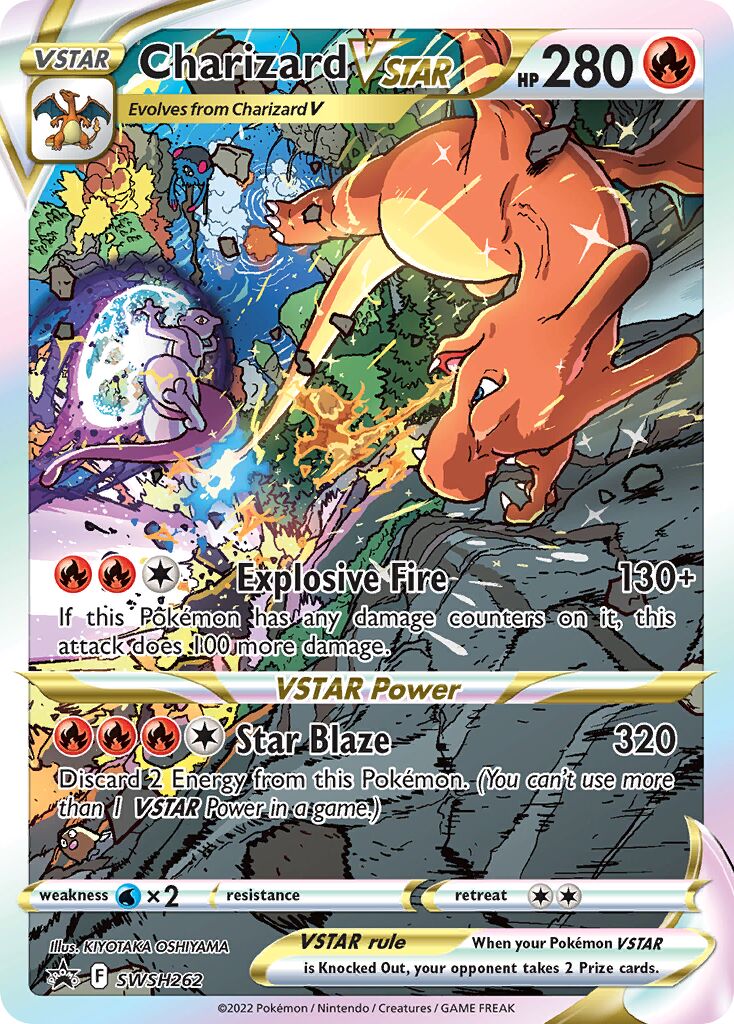 Charizard VSTAR 262/285 — Sword & Shield Promos (English Pokémon TCG card)