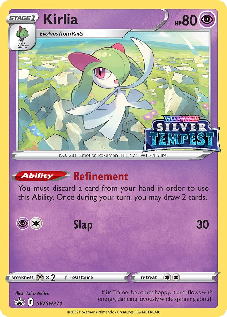 Kirlia 271/285 — Sword & Shield Promos (English Pokémon TCG card)