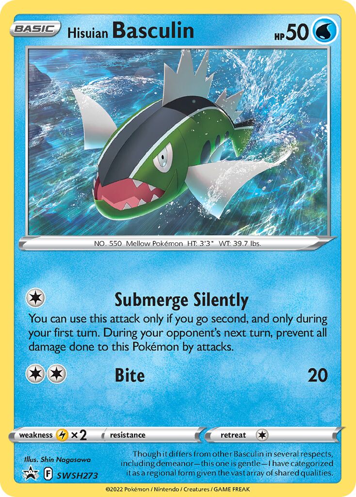 Hisuian Basculin 273/285 — Sword & Shield Promos (English Pokémon TCG card)