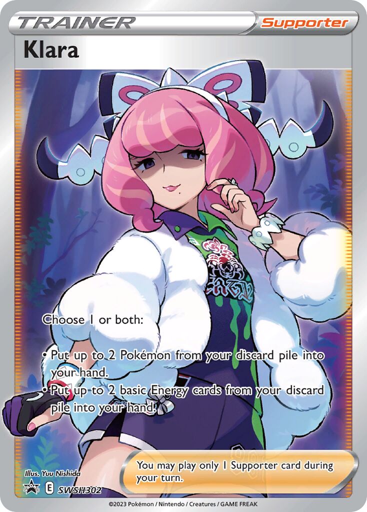 Klara 302/285 — Sword & Shield Promos (English Pokémon TCG card)