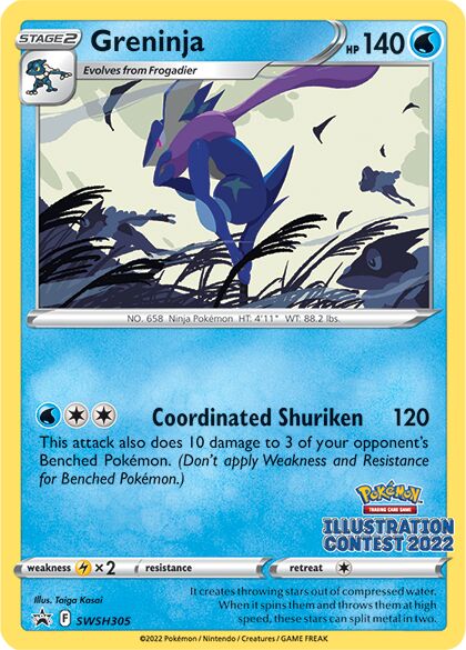 Greninja 305/285 — Sword & Shield Promos (English Pokémon TCG card)