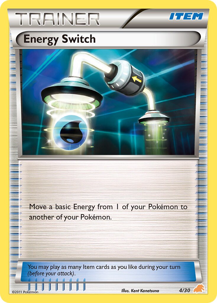 Energy Switch 004/30 — BW trainer Kit (Excadrill) (English Pokémon TCG card)