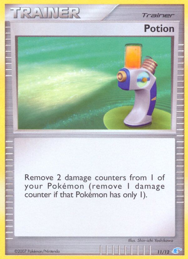 Potion 011/12 — DP trainer Kit (Manaphy) (English Pokémon TCG card)