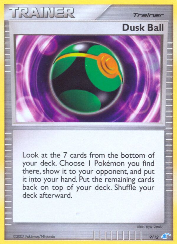 Dusk Ball 009/12 — DP trainer Kit (Manaphy) (English Pokémon TCG card)