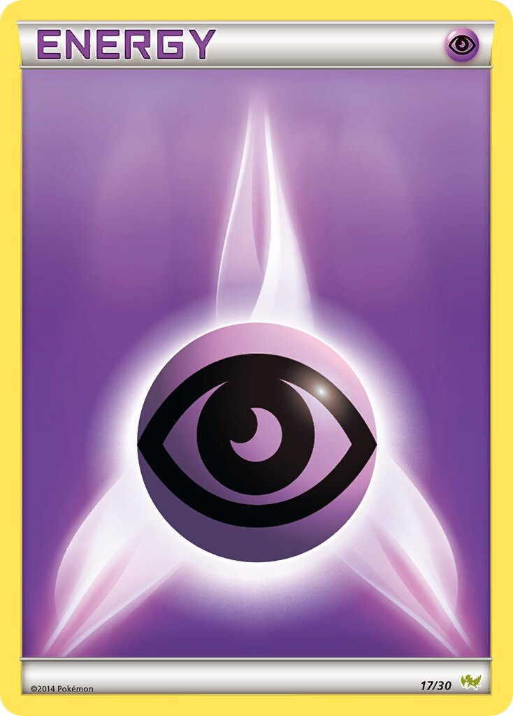 Psychic Energy 017/30 — XY trainer Kit (Noivern) (English Pokémon TCG card)