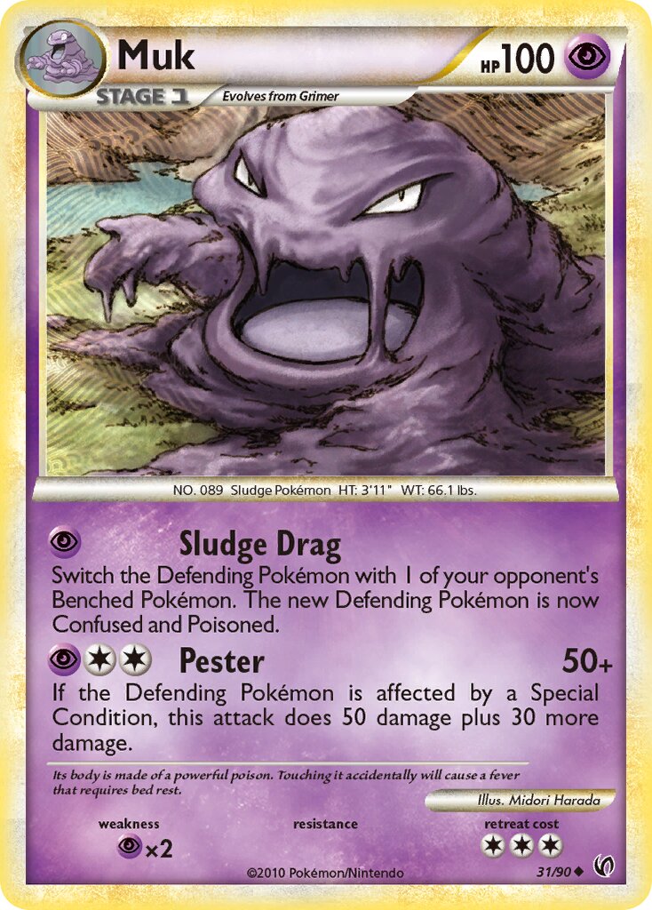 Muk 031 — Undaunted (English Pokémon TCG card)