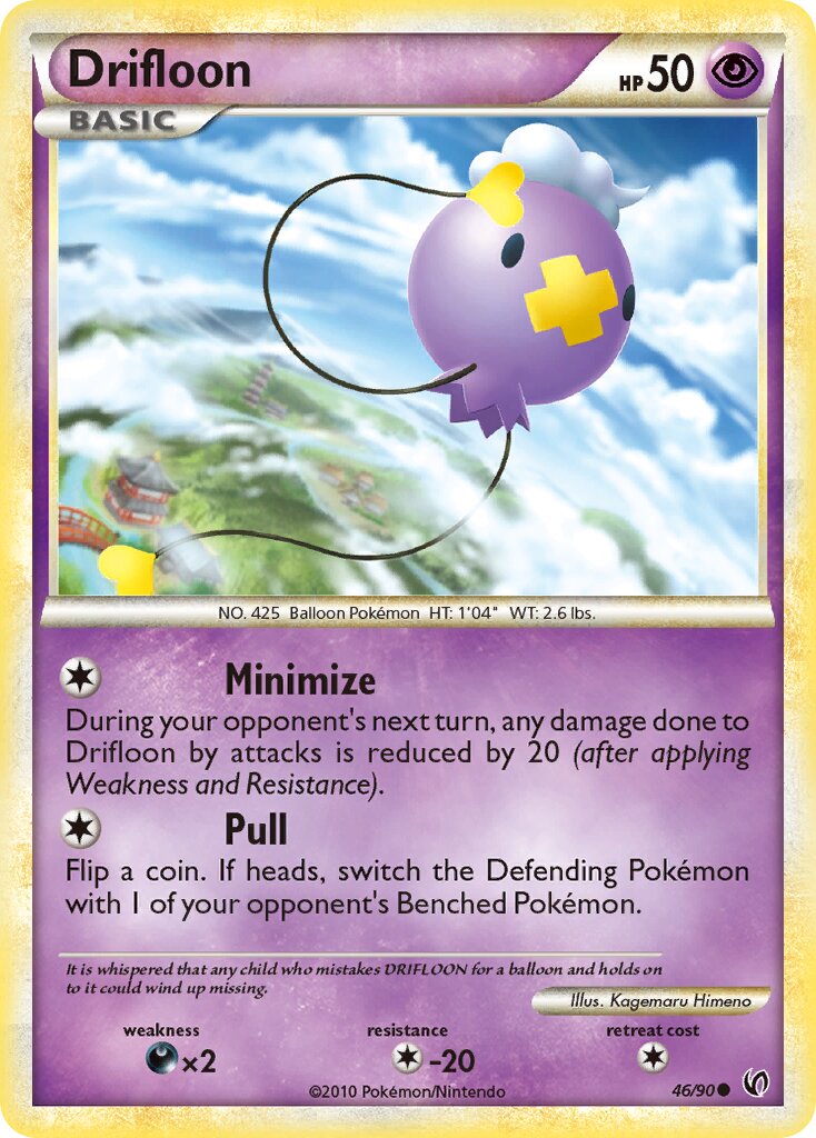 Drifloon 046 — Undaunted (English Pokémon TCG card)