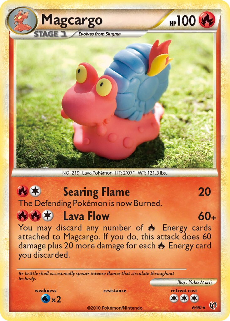 Magcargo 006 — Undaunted (English Pokémon TCG card)