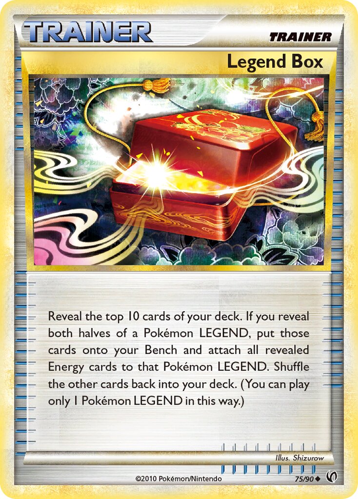 Legend Box 075 — Undaunted (English Pokémon TCG card)