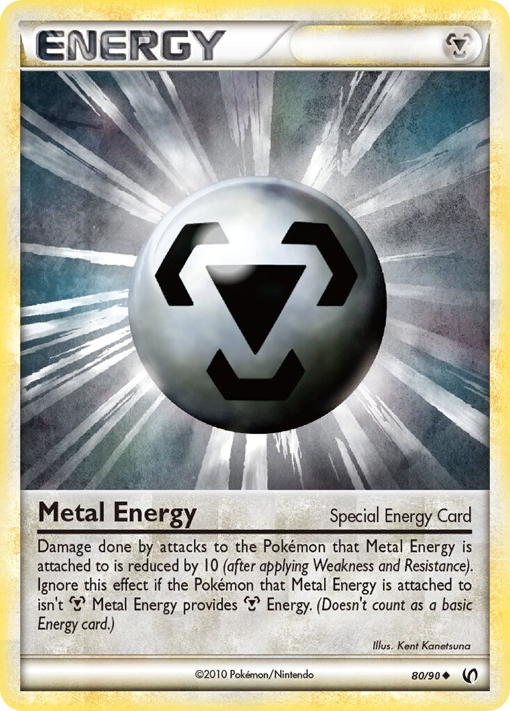 Metal Energy 080 — Undaunted (English Pokémon TCG card)