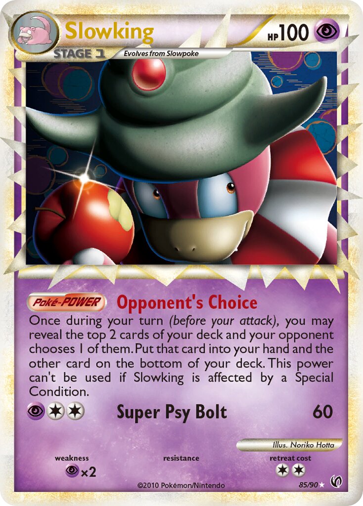 Slowking 085 — Undaunted (English Pokémon TCG card)