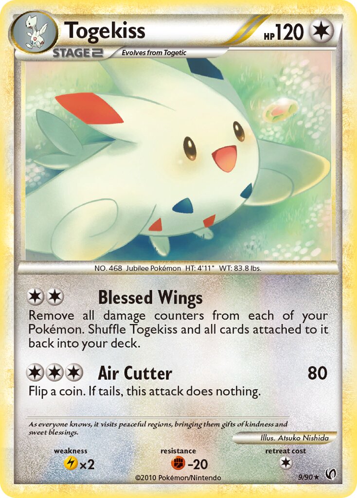 Togekiss 009 — Undaunted (English Pokémon TCG card)