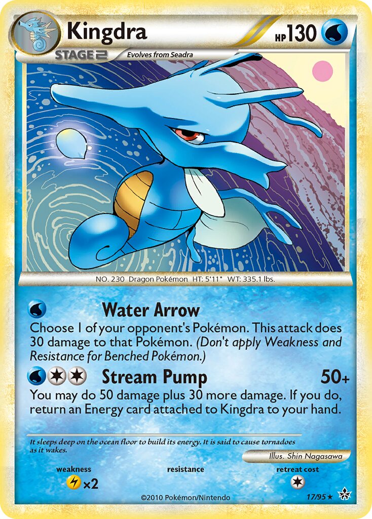 Kingdra 017 — Unleashed (English Pokémon TCG card)