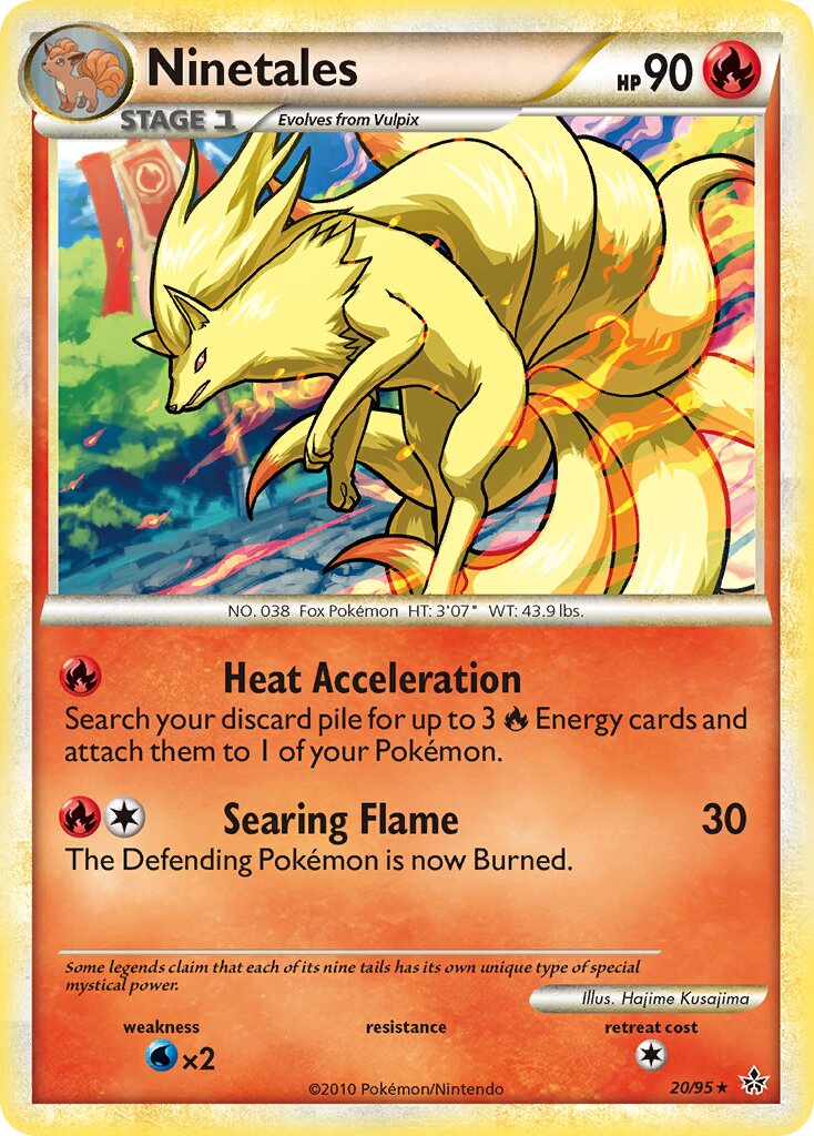 Ninetales 020 — Unleashed (English Pokémon TCG card)