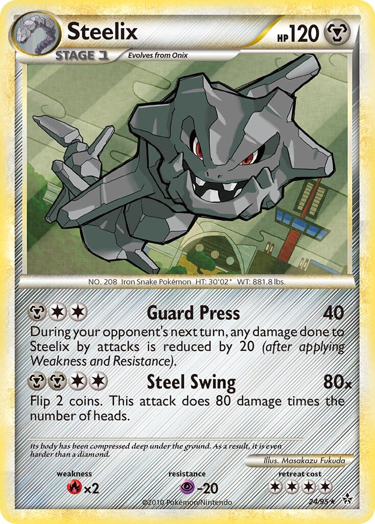 Steelix 024 — Unleashed (English Pokémon TCG card)