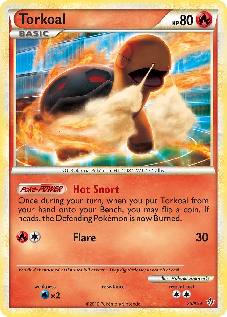 Torkoal 025 — Unleashed (English Pokémon TCG card)