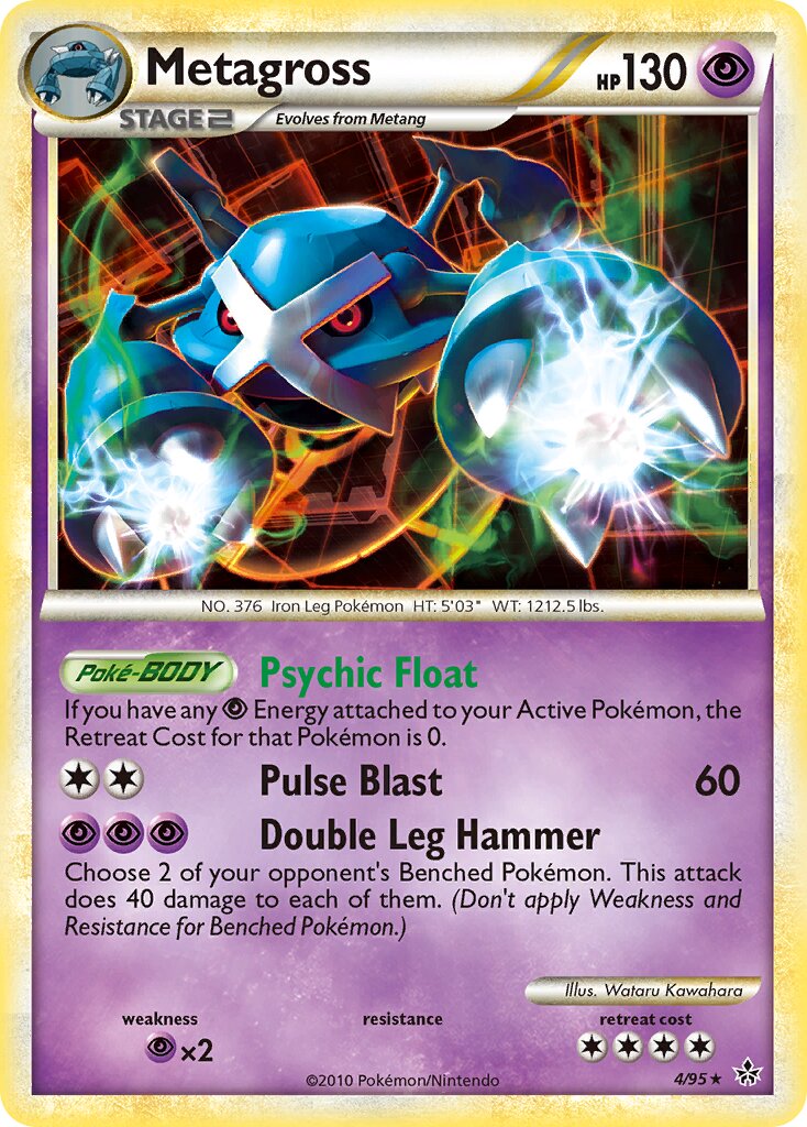 Metagross 004 — Unleashed (English Pokémon TCG card)