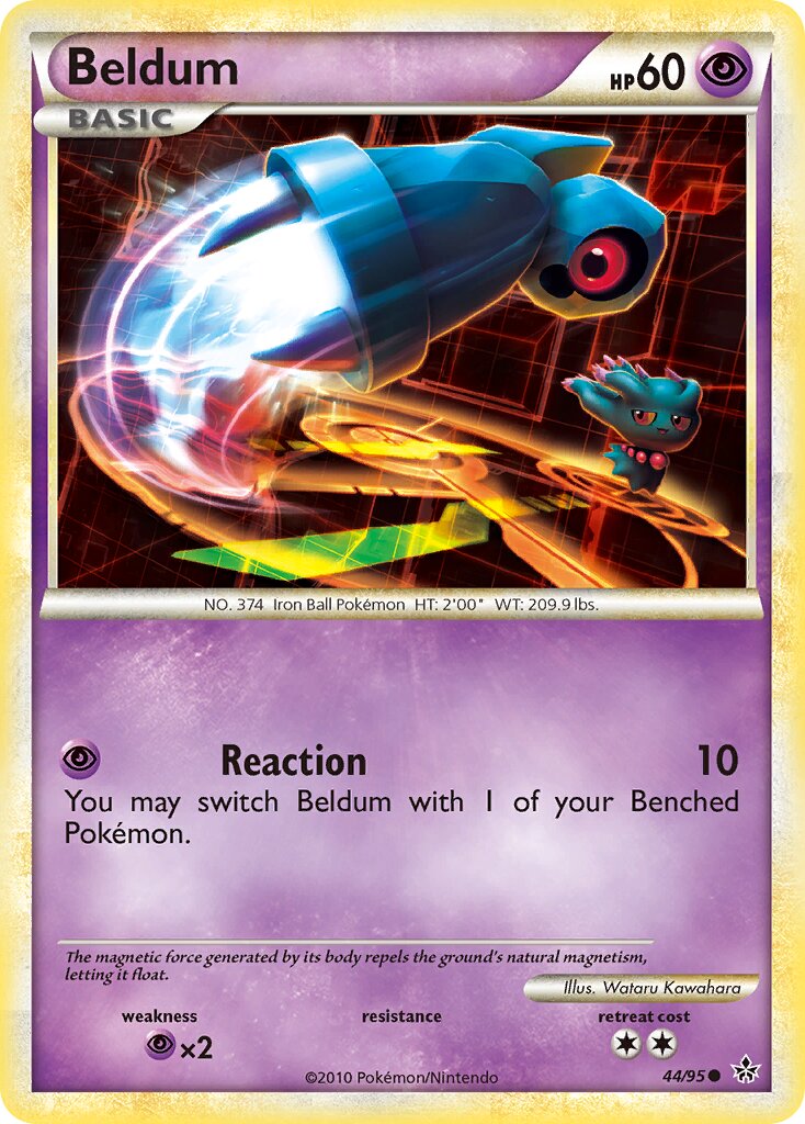 Beldum 044 — Unleashed (English Pokémon TCG card)