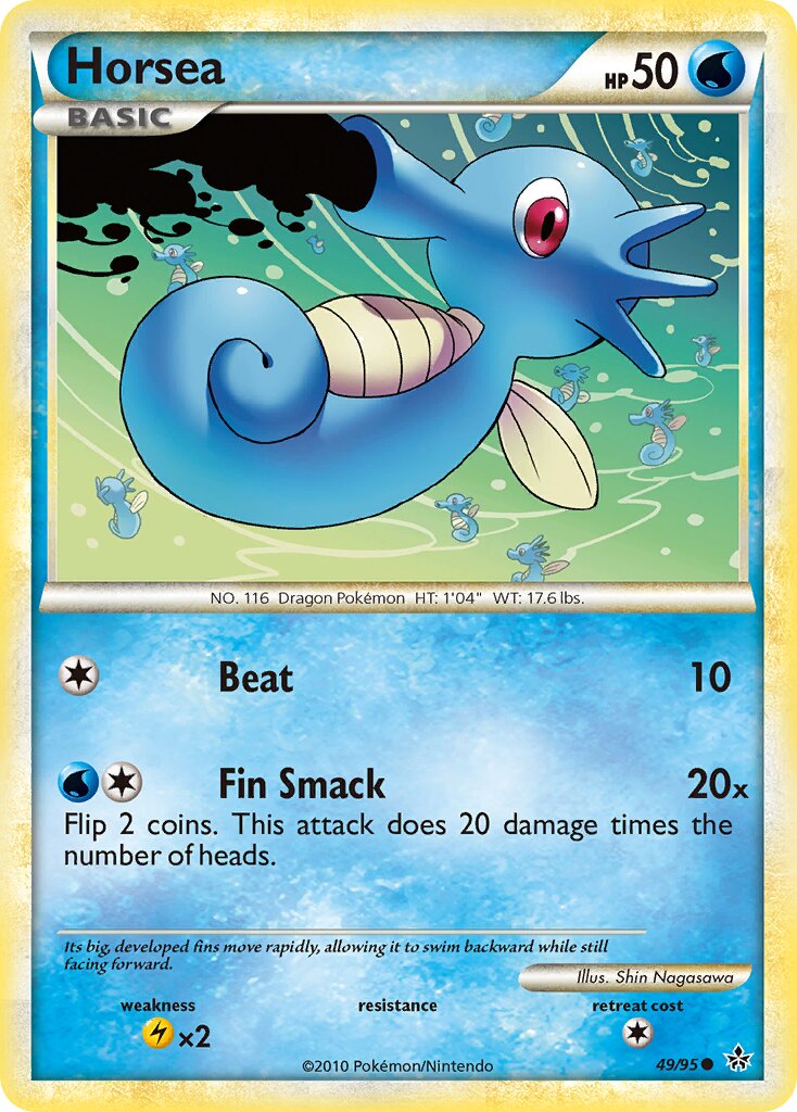 Horsea 049 — Unleashed (English Pokémon TCG card)