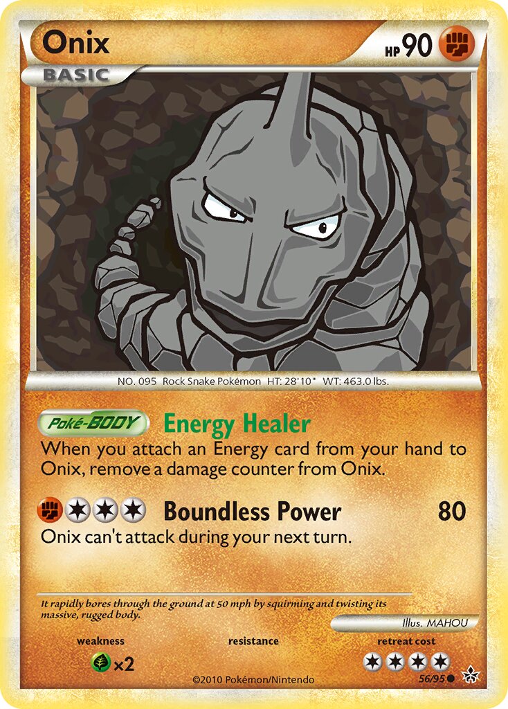 Onix 056 — Unleashed (English Pokémon TCG card)