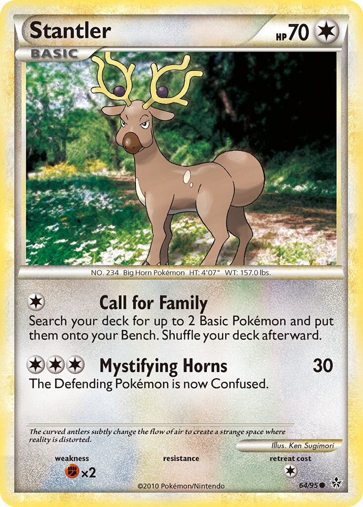 Stantler 064 — Unleashed (English Pokémon TCG card)