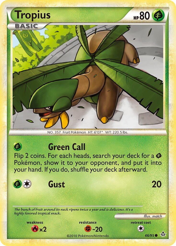 Tropius 066 — Unleashed (English Pokémon TCG card)