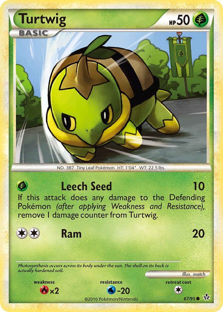 Turtwig 067 — Unleashed (English Pokémon TCG card)