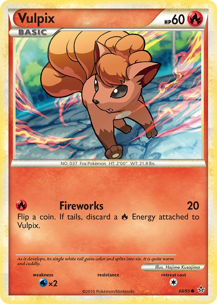 Vulpix 068 — Unleashed (English Pokémon TCG card)