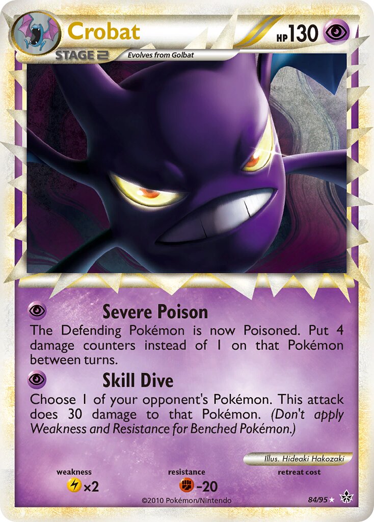 Crobat 084 — Unleashed (English Pokémon TCG card)