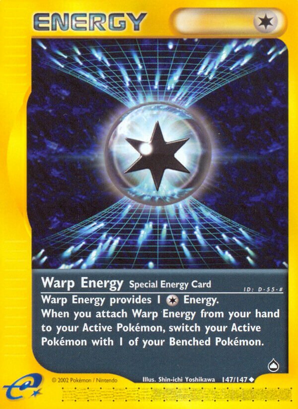 Warp Energy 147/147 — WC Deck 2004 (Blaziken Tech) (English Pokémon TCG card)