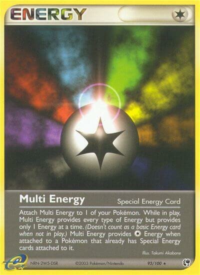 Multi Energy 93/100 — WC Deck 2004 (Blaziken Tech) (English Pokémon TCG card)