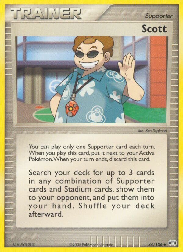 Scott 84/106 — WC Deck 2005 (Bright Aura) (English Pokémon TCG card)