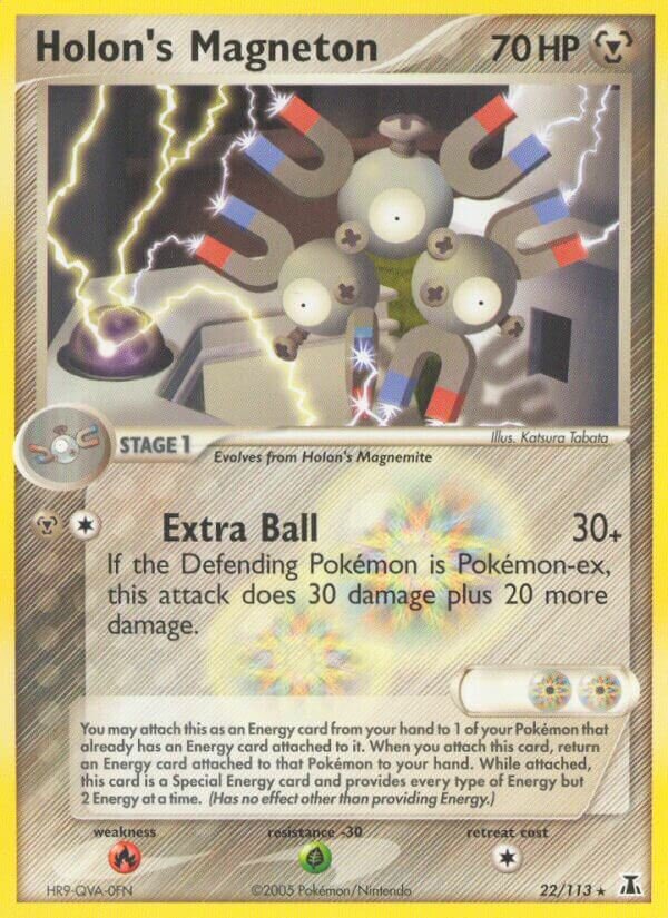 Holon's Magneton 22/113 — WC Deck 2006 (B L S) (English Pokémon TCG card)