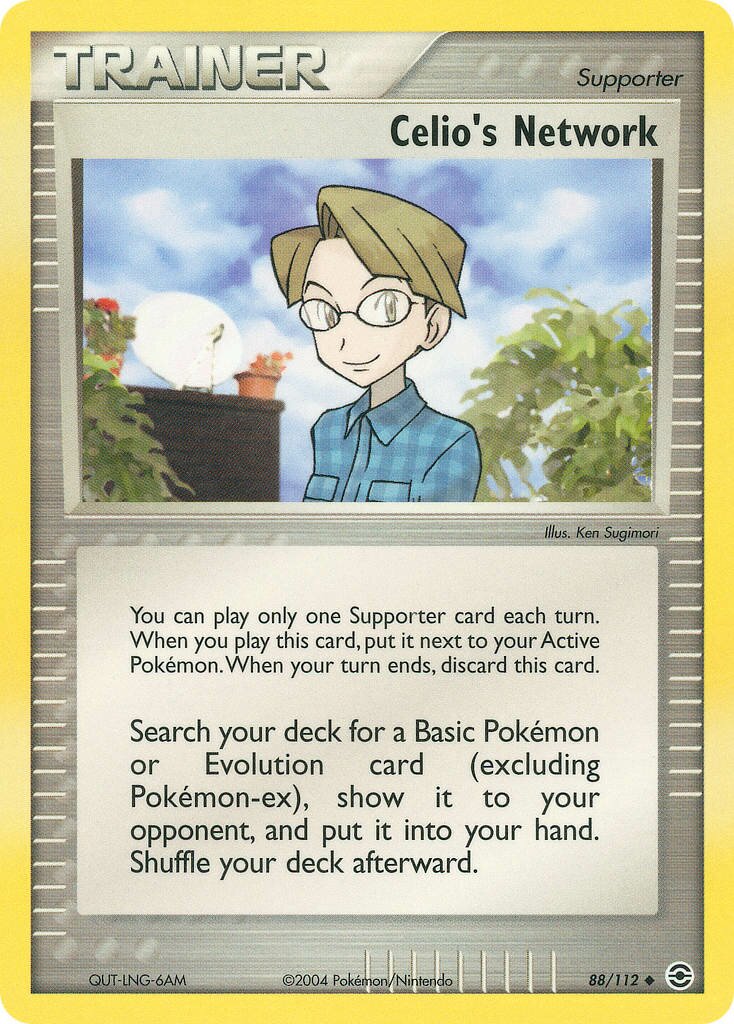 Celio's Network 88/112 — WC Deck 2006 (B L S) (English Pokémon TCG card)