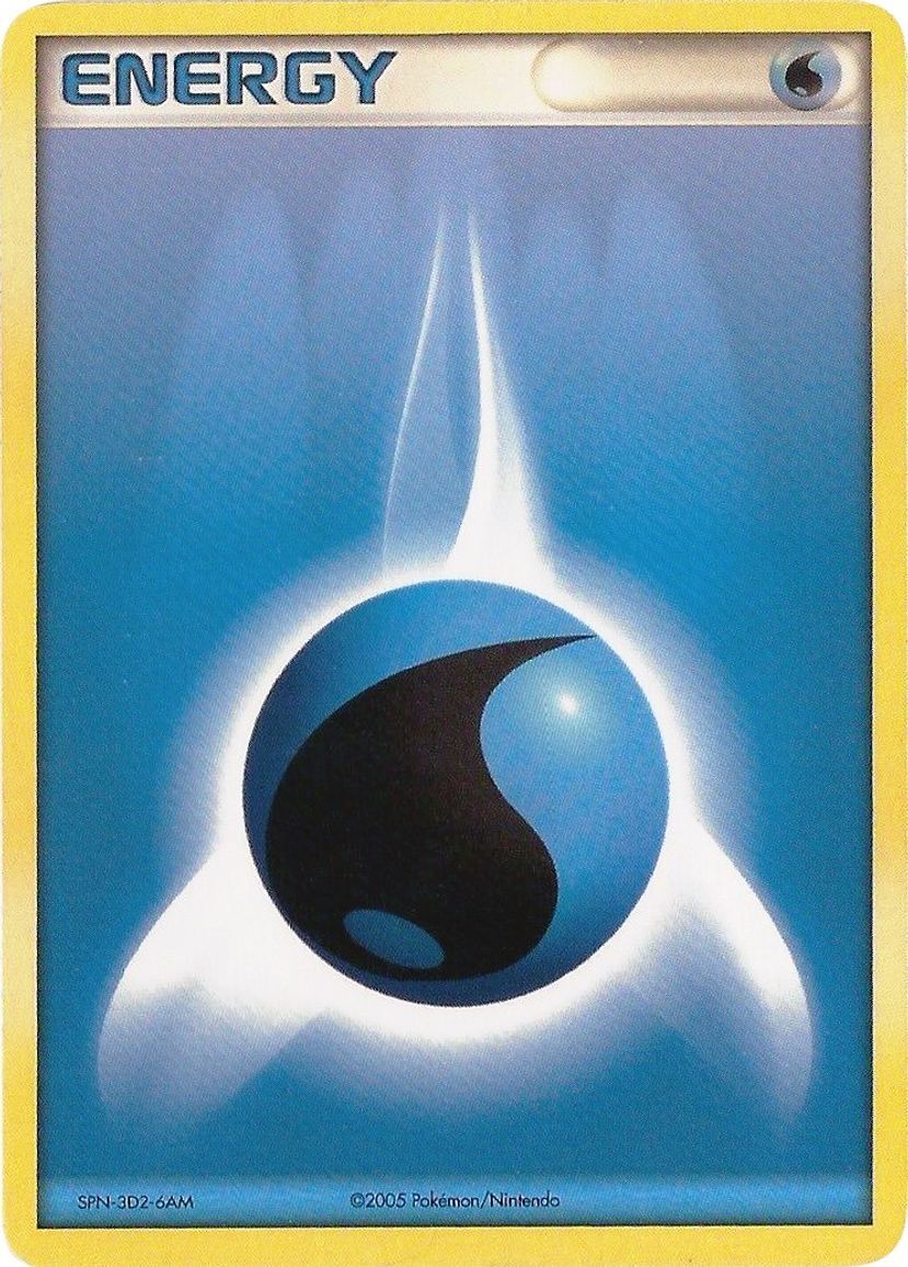 Water Energy — WC Deck 2006 (Eeveelutions) (English Pokémon TCG card)