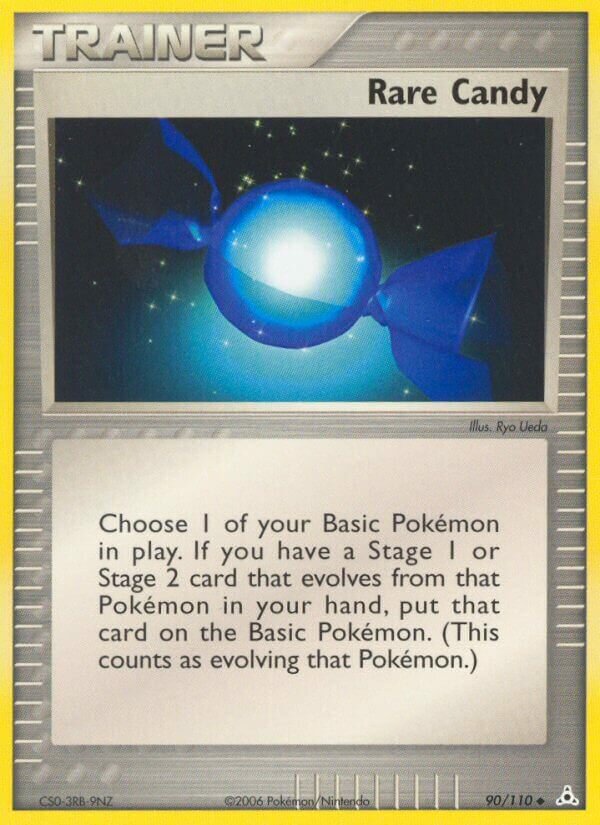 Rare Candy 90/110 — WC Deck 2006 (Eeveelutions) (English Pokémon TCG card)