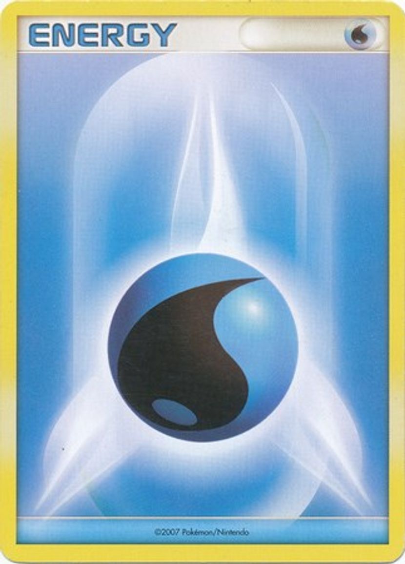 Water Energy — WC Deck 2008 (Empotech) (English Pokémon TCG card)