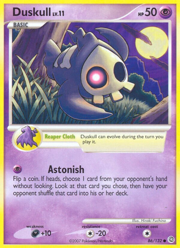 Duskull 86/132 — WC Deck 2010 (Boltevoir) (English Pokémon TCG card)